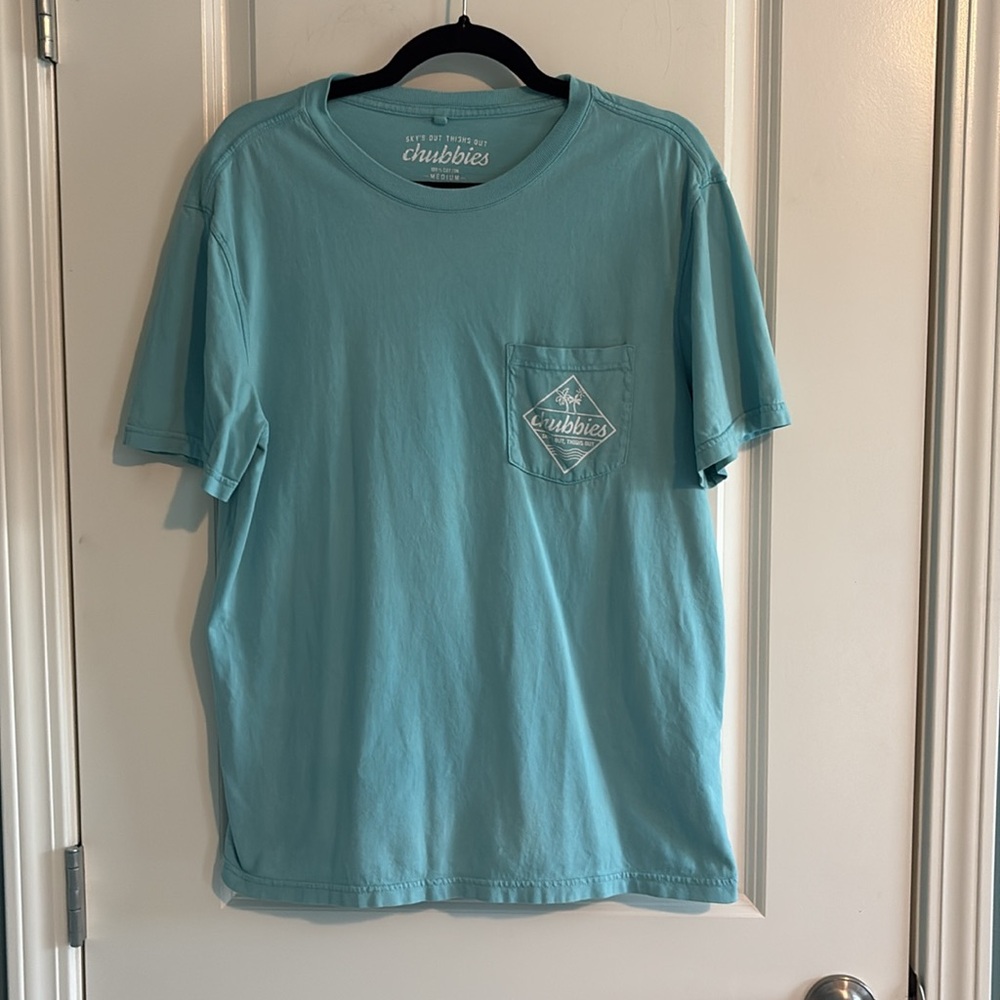 Men’s Chubbies Short Sleeve Pocket Tee Size Medium